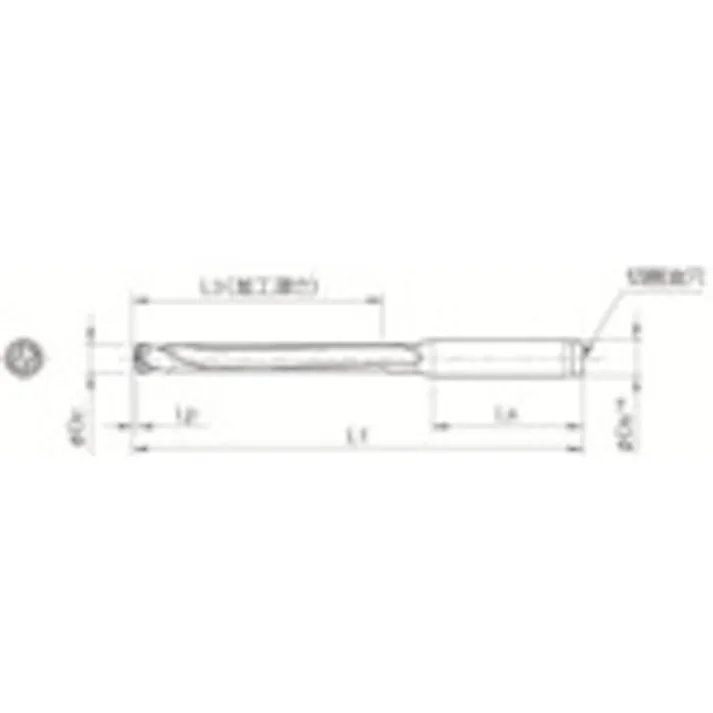 【CAINZ-DASH】京セラ マジックドリル用ホルダ SS-DRC 加工深さ8×DC SS10-DRC080M-8【別送品】