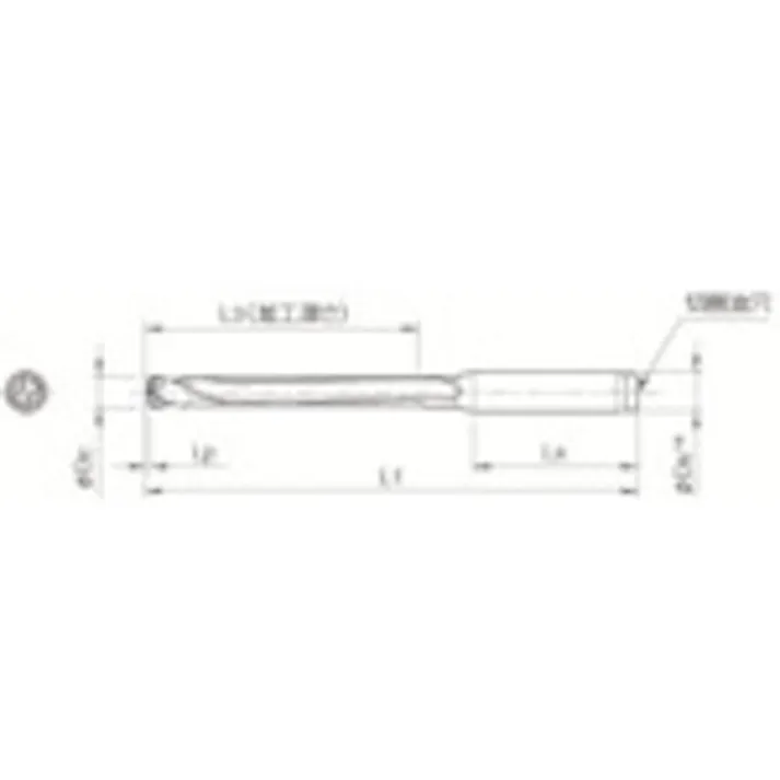 【CAINZ-DASH】京セラ マジックドリル用ホルダ SS-DRC 加工深さ8×DC SS16-DRC150M-8【別送品】