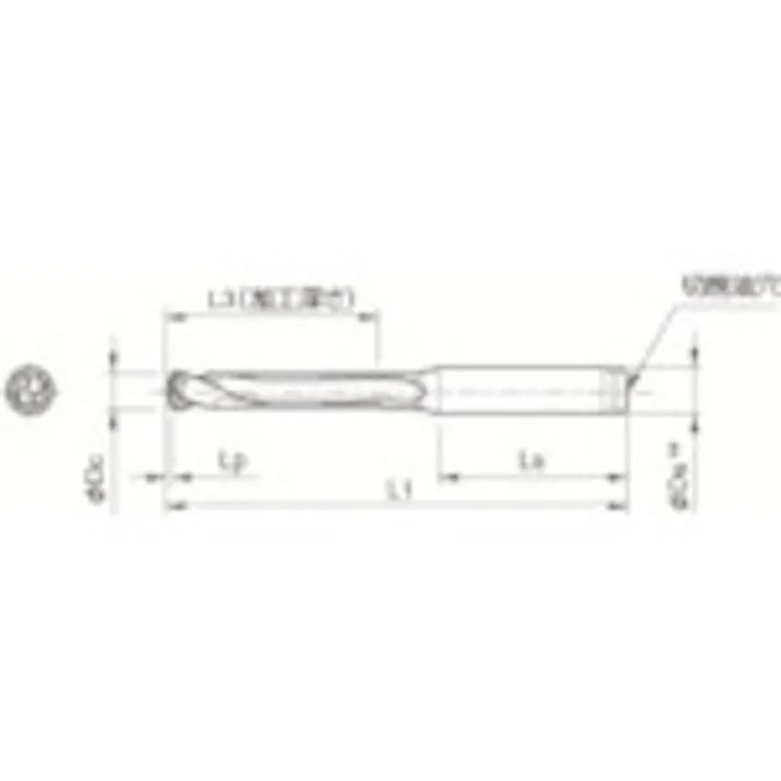 【CAINZ-DASH】京セラ マジックドリル用ホルダ SS-DRC 加工深さ5×DC SS18-DRC170M-5【別送品】