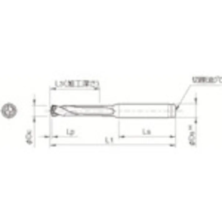 【CAINZ-DASH】京セラ マジックドリル用ホルダ SS-DRC 加工深さ3×DC SS20-DRC180M-3【別送品】