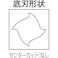 【CAINZ-DASH】京セラ 超硬スクエアエンドミル 3枚刃ソリッドエンドミル 自動盤用 3FESW 刃径10mm 刃長8mm 全長45mm シャンク径10mm 4FESW100-080-10【別送品】