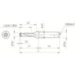 CAINZ-DASH】京セラ マジックドリル用ホルダ ＳＦ－ＤＲＣ 加工深さ３