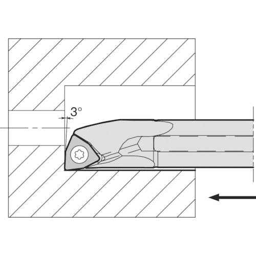 京セラ 内径加工用エクセレントバー S/A-SWUB(P)-AE S10H-SWUBR08-08AE 旋削工具 京セラ 内径加工用エクセレントバー S/A-SWUB(P)-AE S10H-SWUBR08-08AE 旋削工具