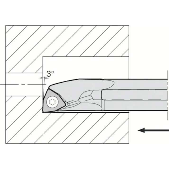 【CAINZ-DASH】京セラ 内径加工用エクセレントバー S/A-SWUB(P)-AE A08X-SWUBR08-10AE【別送品】