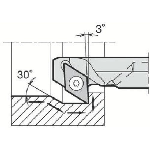 【CAINZ-DASH】京セラ 引き加工用エクセレントバー　Ａ－ＳＤＺＣ－ＡＥ A16Q-SDZCR07-20AE【別送品】