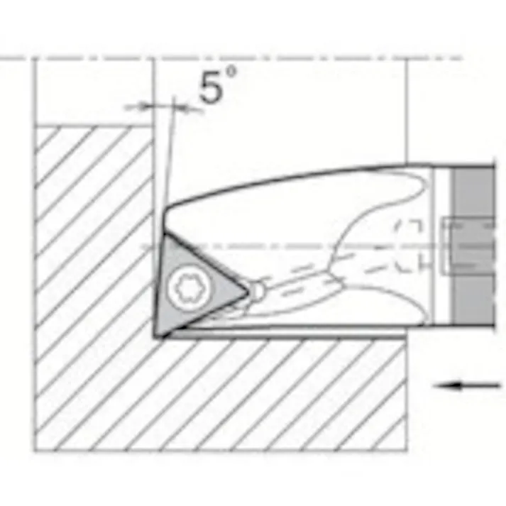 【CAINZ-DASH】京セラ 内径・奥端面加工用超硬防振バー C/E-STLB(P)-A(N) E16X-STLPR11-18A【別送品】