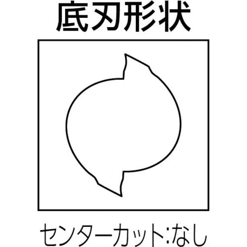 【CAINZ-DASH】京セラ 超硬スクエアエンドミル　２枚刃ソリッドエンドミル　自動盤用　２ＦＥＳＷ　刃径１３ｍｍ　刃長８ｍｍ　全長４５ｍｍ　 シャンク径１３ｍｍ 2FESW130-080-13【別送品】