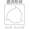 【CAINZ-DASH】京セラ 超硬スクエアエンドミル 3枚刃ソリッドエンドミル 自動盤用 3FESW 刃径5mm 刃長5mm 全長35mm シャンク径5mm 3FESW050-050-05A【別送品】