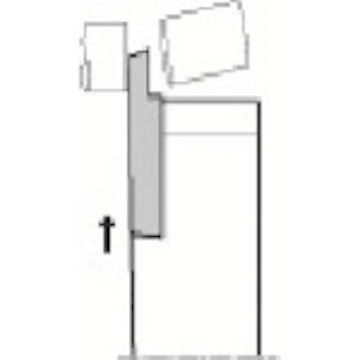 【CAINZ-DASH】京セラ 小径用突っ切り KTKF/KTKFスペースホルダ KTKFL1212JX-12【別送品】