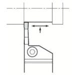 CAINZ-DASH】京セラ 溝入れ・突っ切り用ホルダ ＫＧＤ KGDR2020K-4T20