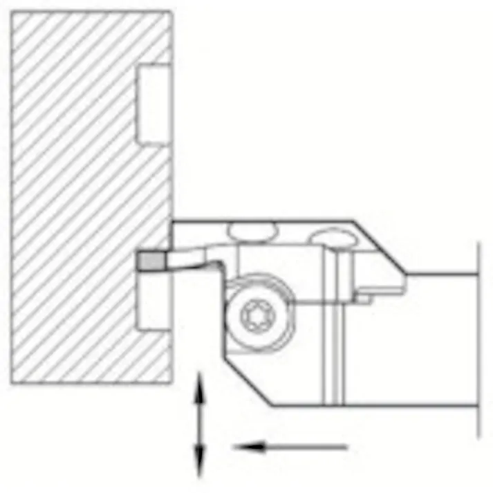 【CAINZ-DASH】京セラ 端面溝入れブレード KGDF KGDFL-85-3C-C【別送品】