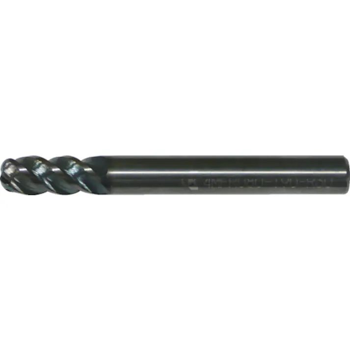 【CAINZ-DASH】京セラ ラジアスエンドミル 4MFR 刃径5mm 刃長13mm 全長60mm シャンク径6mm 4MFR050-130-R10【別送品】