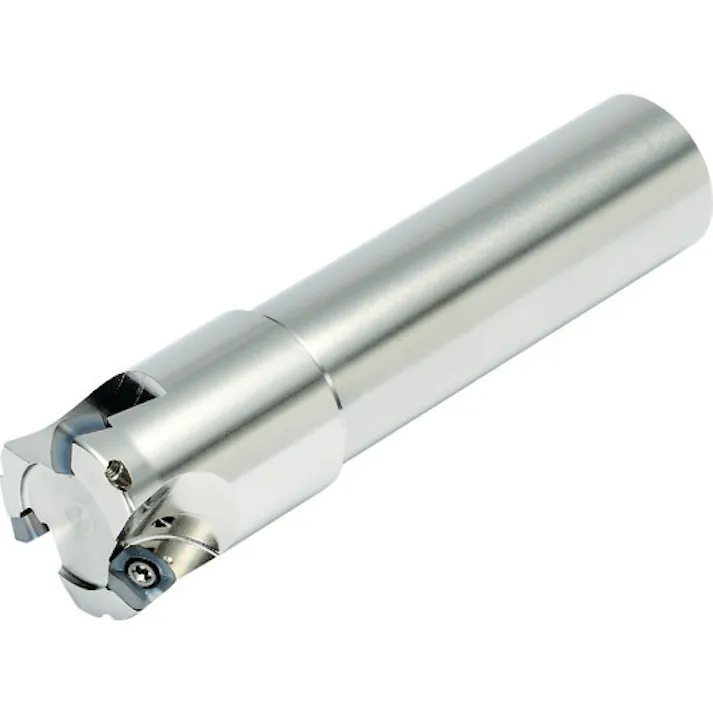 【CAINZ-DASH】京セラ 高送りカッタ MFH Harrier エンドミル(SOMT10タイプ)ストレートシャンク 刃径32mm 刃数3枚 全長150mm シャンク径32mm MFH32-S32-10-3T【別送品】