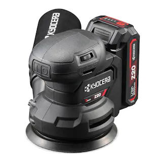 京セラ 充電式ランダムサンダ 18V BRSZ-20 電池パック1個付