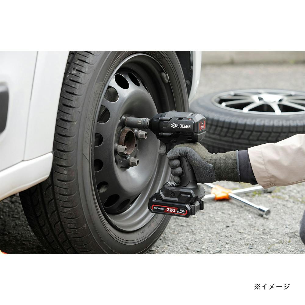 京セラ 充電式インパクトレンチ 18V BIWZ-20 電池パック1個付 | 電動