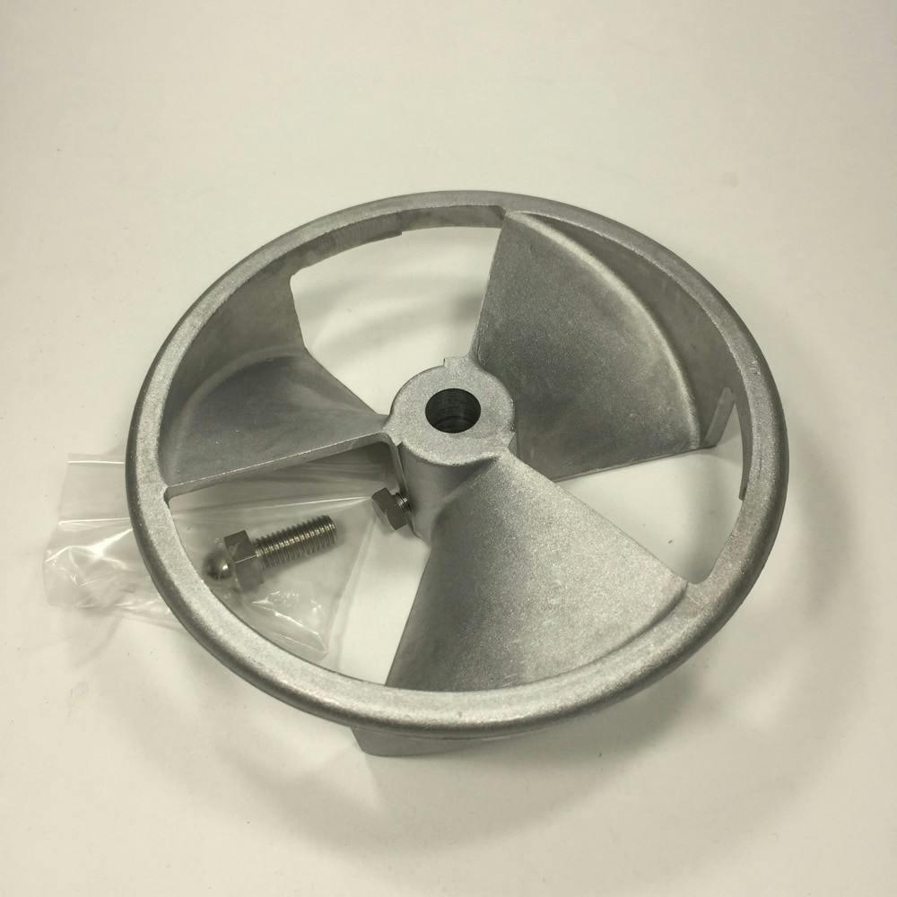 リング付スクリュー アルミ 135mm リョービかくはん機用 B