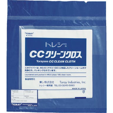 【CAINZ-DASH】東レ　トレシー事業室 ＣＣクリーンクロス　１９．０×１９．０ｃｍ　（１０枚／袋） CC1919H-10P【別送品】