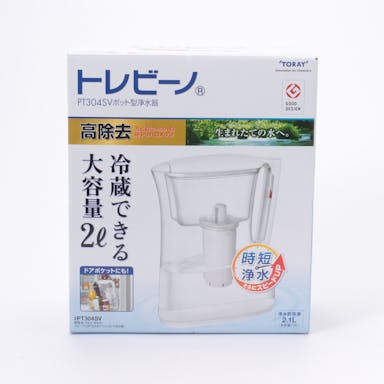 【送料無料】東レ ポット型浄水器 トレビーノ PT304SV