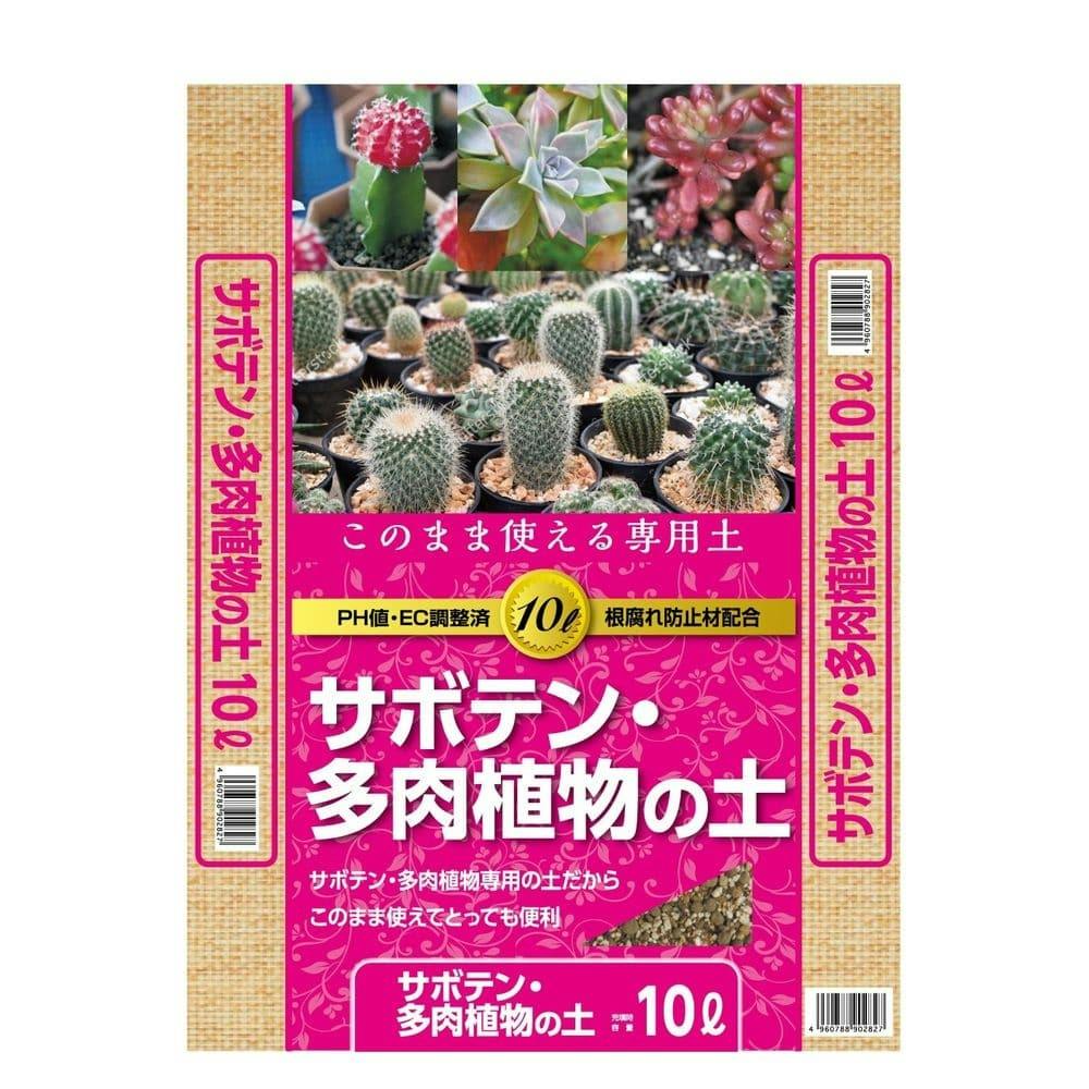 用土：サボテン・多肉植物の土 10L*資材 公式の - ガーデニング・農業