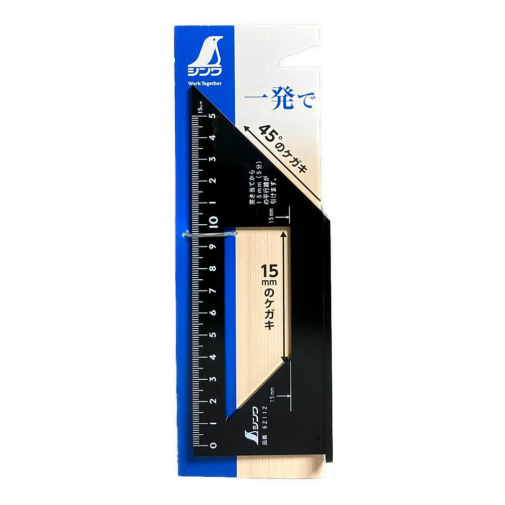 一発止型定規 ポリカーボネイト 62112 | 作業工具・作業用品・作業収納