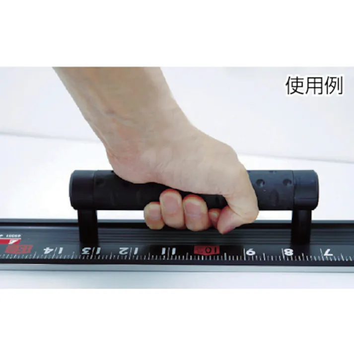 【CAINZ-DASH】シンワ測定 アルミカッター定規 カット師EX 取手付 2m 65037【別送品】