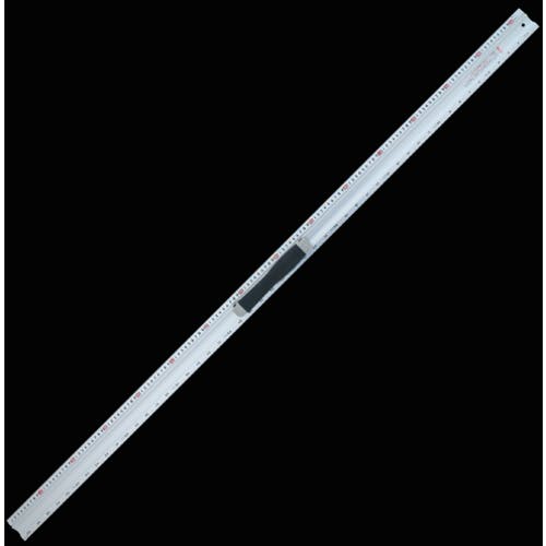 シンワ測定 65096 「カット師」1500mmW左基点取手付 SHINWA シンワ測定(Shinwa Sokutei) アルミカッター定規 カット師1.5m 併用