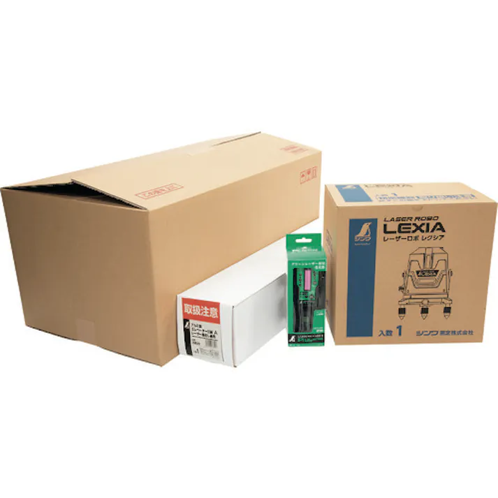 【CAINZ-DASH】シンワ測定 レーザーロボ LEXIA 31 グリーン 受光器・三脚セット 70853【別送品】