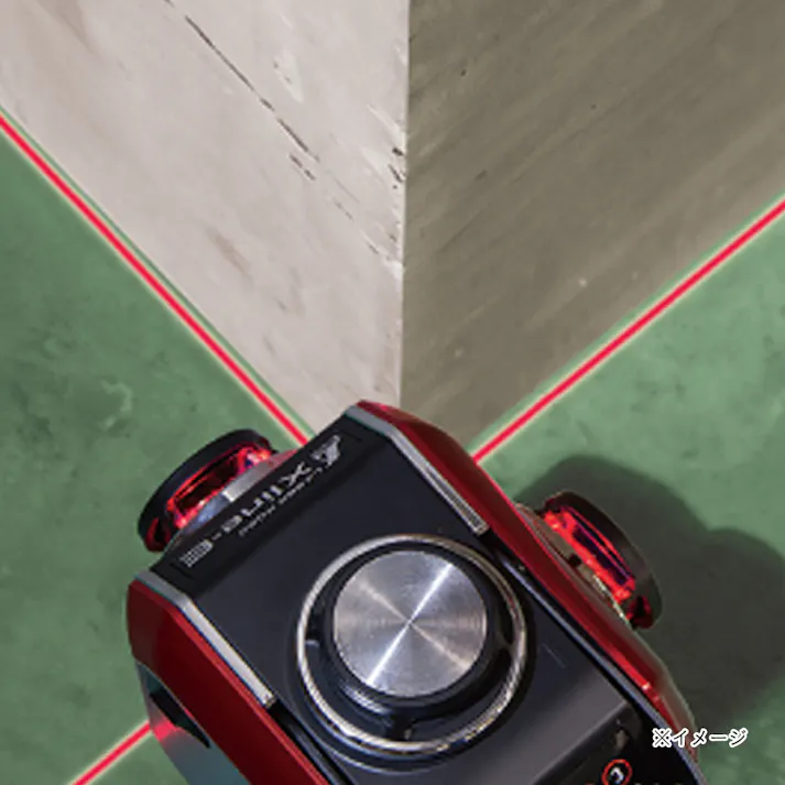 レーザーロボ Xline-E レッド フルライン・地墨クロス 71609