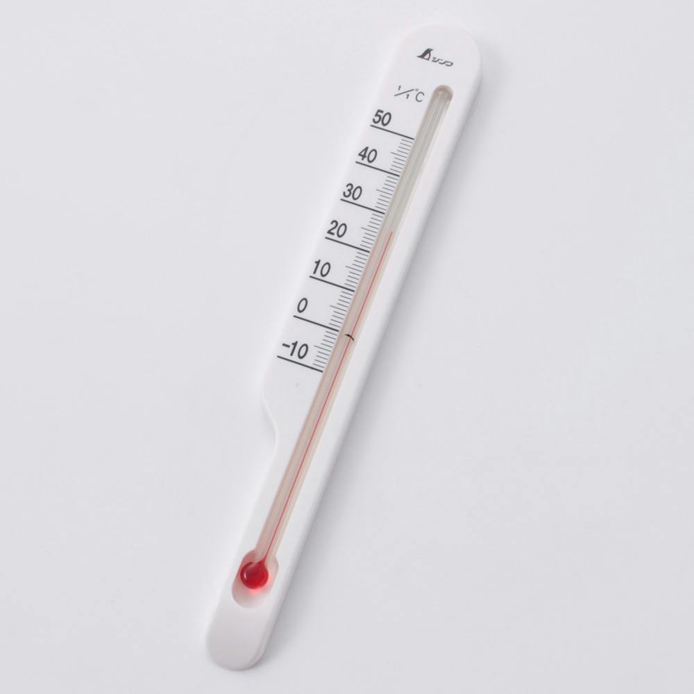地温計 O-2 ホワイト 72622 土壌の温度管理 シンワ測定 H