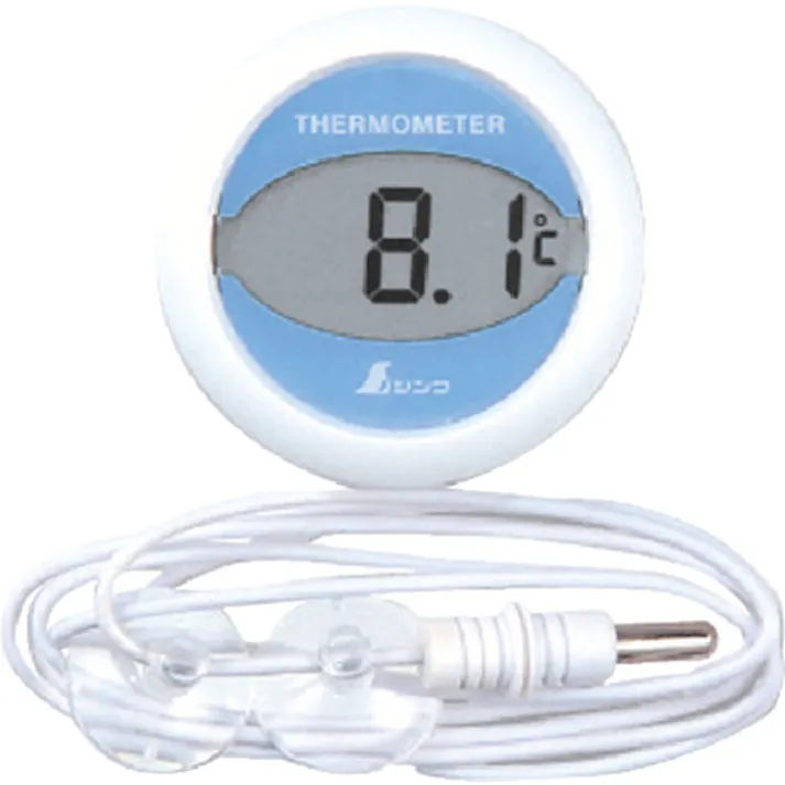 【CAINZ-DASH】シンワ測定 ホームサーモ デジタル T冷蔵庫用温度計 丸型 72980【別送品】