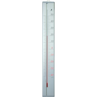 【CAINZ-DASH】シンワ測定 温度計　アルミ寒暖計　－４０～５０℃　６０ｃｍ 72992【別送品】