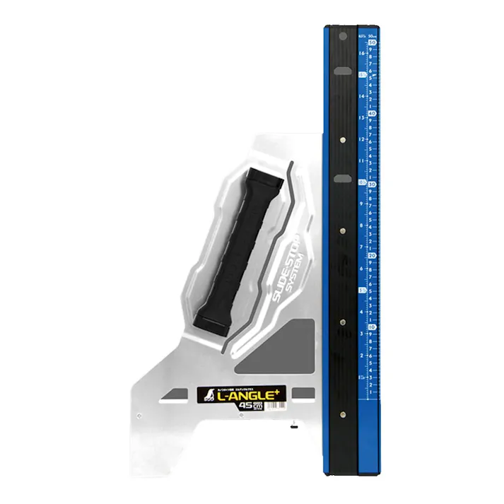 丸ノコガイド定規 エルアングル Plus 45cm 併用目盛 73150