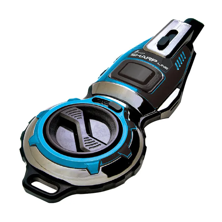 ハンディ墨つぼ Jr.Plus 自動巻 シャープライン メタルブルー 15m 73298