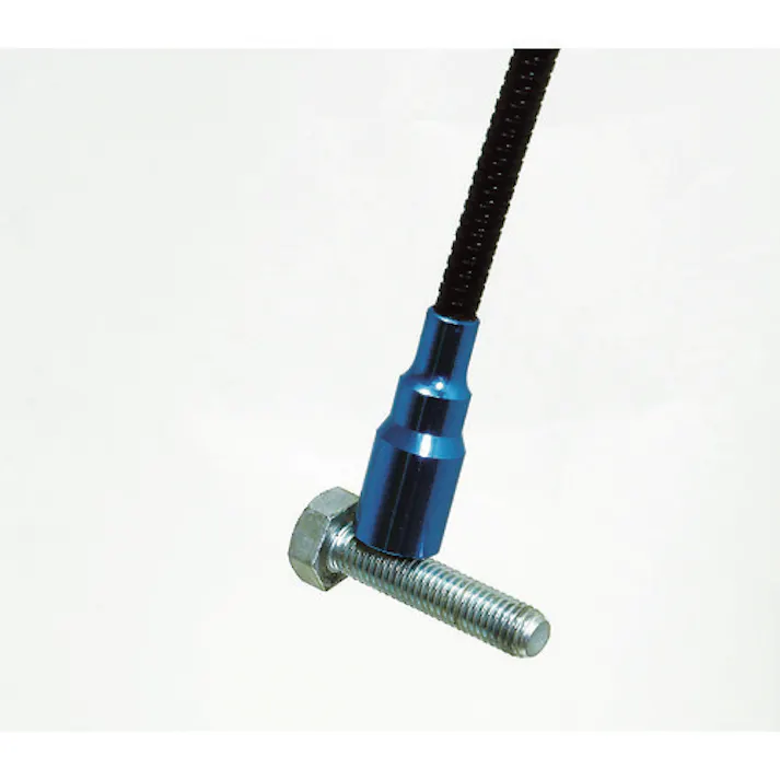 【CAINZ-DASH】シンワ測定 マグネットハンド ピックアップマグネット H-5 フレキシブル式 ライト付 73511【別送品】