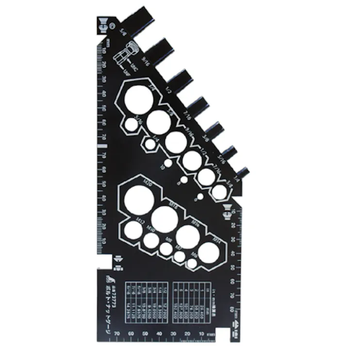 【CAINZ-DASH】シンワ測定 ボルト・ナットゲージ 73773【別送品】