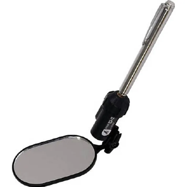 点検鏡D-3 楕円型 50×80mmライト付 74157