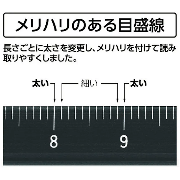 【CAINZ-DASH】シンワ測定 アルミ三角スケール B-15 15cm 建築士用 ブラック 74977【別送品】