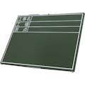 【CAINZ-DASH】黒板木製折畳式ＯＤ４５ｘ６０ｃｍ「工事名・工種・測点」横【別送品】