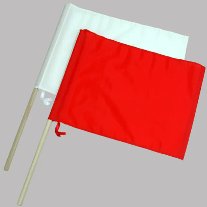 【CAINZ-DASH】シンワ測定 工事用旗 ナイロン製 2本組 76909【別送品】