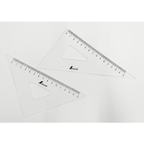 CAINZ-DASH】シンワ測定 三角定規 18cm 2枚組 77066【別送品