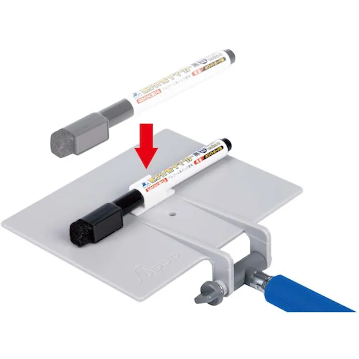 【CAINZ-DASH】シンワ測定 交換フレーム伸縮式 11×14cm+ボード 工事名・工種 横 グリーン 77711【別送品】