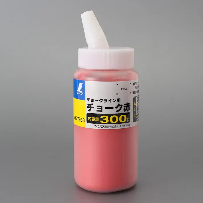 チョーク チョークライン用 赤 77936 300g
