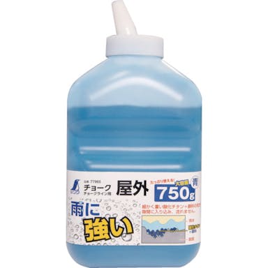 【CAINZ-DASH】シンワ測定 チョークライン用屋外チョーク７５０ｇ青 77965【別送品】