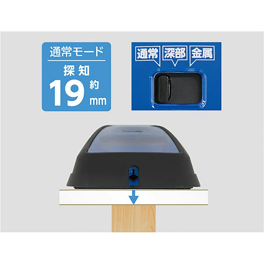 下地センサー Pro＋ 金属・中心・深部・電線探知 79156 | 作業