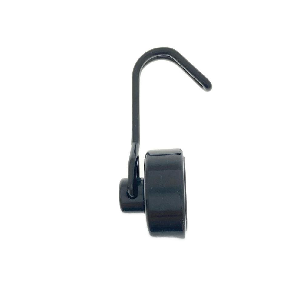 強力マグネットフック 20 ブラック 1個入 | ねじ・くぎ・針金