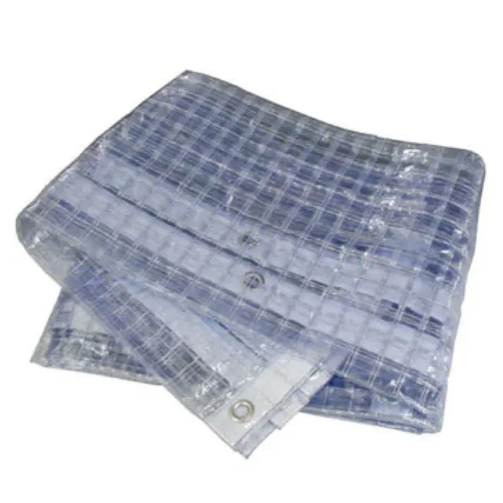 ビニールカーテン耐候 四面ハトメ HE-5530-C 2.7×4.0