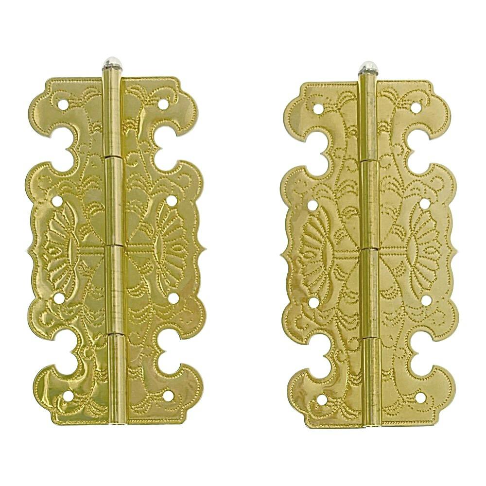 菊栗形蝶番 64mm PY-687 2枚入 | 建具金物 通販 | ホームセンターの