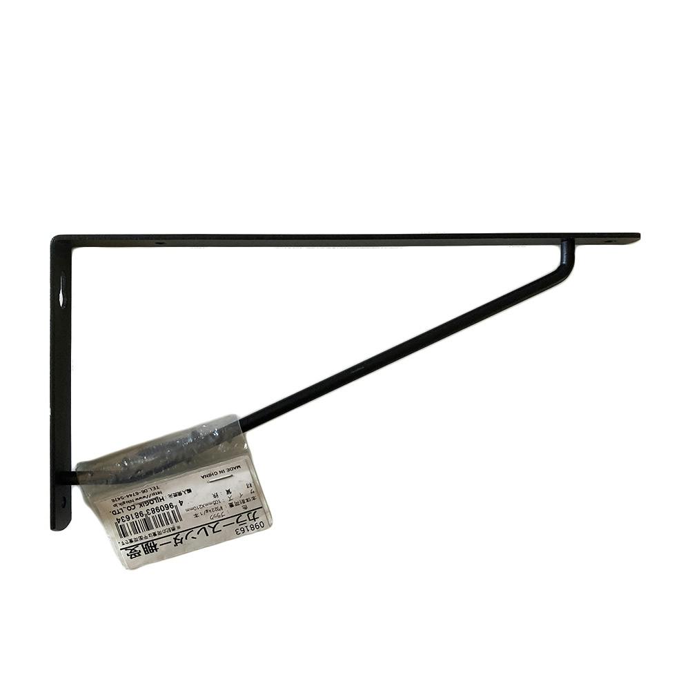 カラースレンダー棚受ブラック 105×210 mm DIY 棚受け カラースレンダー棚受ブラック 105×210 mm DIY 棚受け