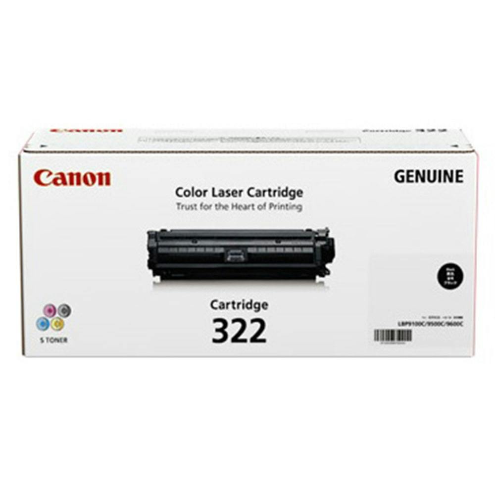 《Canon》322ブラック。純正インク