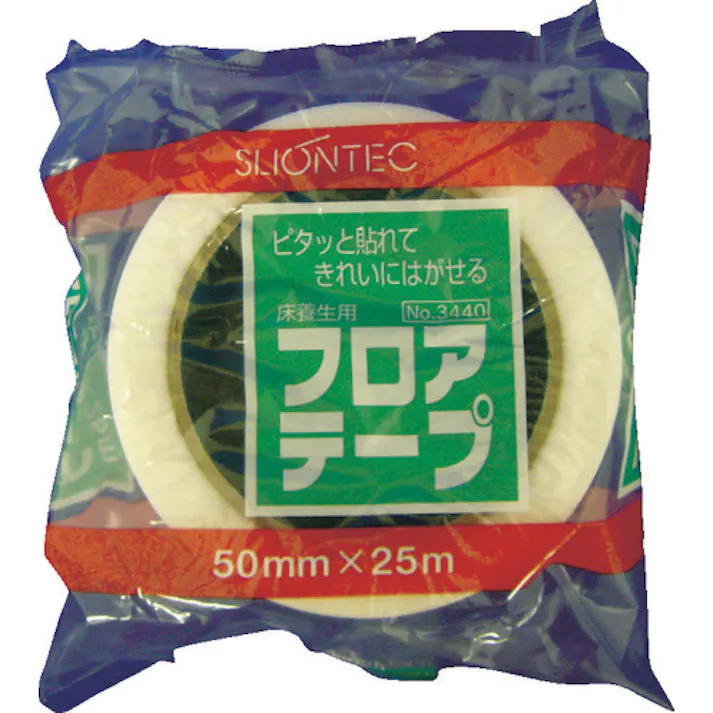【CAINZ-DASH】マクセル機能性部材料事業本部 床養生用フロアテープ50mm ホワイト 344002-WH-00-50X50【別送品】